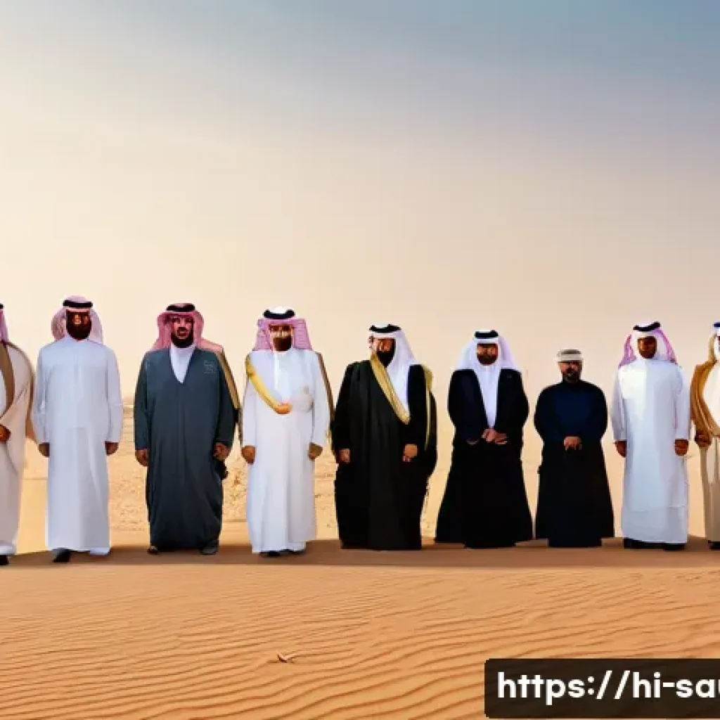 사우디아라비아 역사상 주요 외교 사건 - **Prompt:** "A historical painting-style image depicting King Abdulaziz Ibn Saud, standing tall and ...